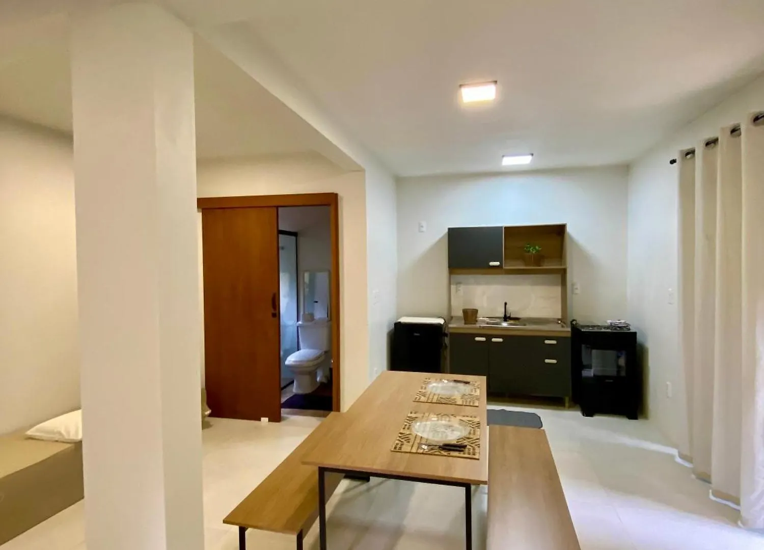 Ferrugem Green Village II - Apartamento Terreo Com Cozinha Garopaba Apartmán