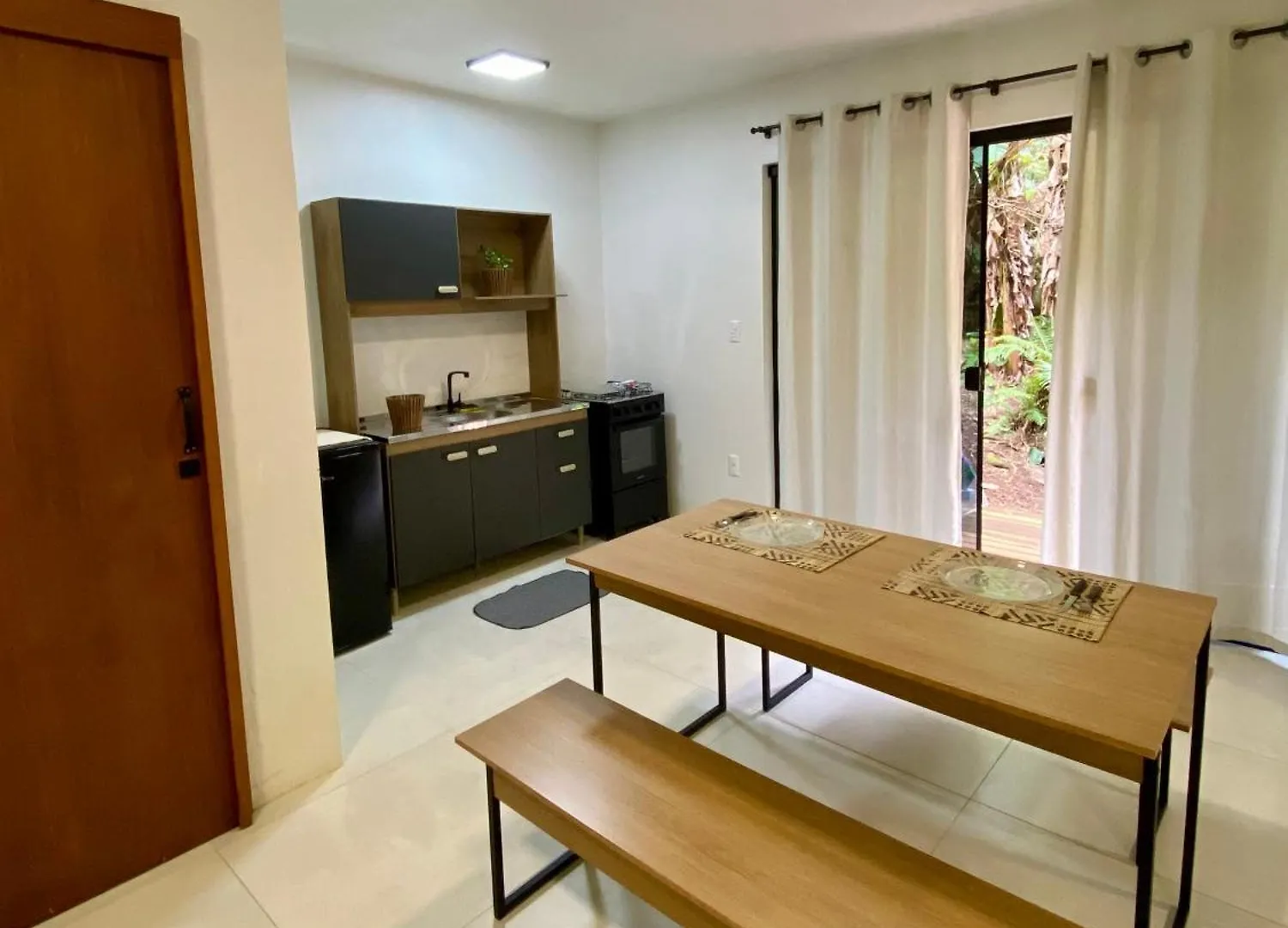 Ferrugem Green Village II - Apartamento Terreo Com Cozinha Garopaba Apartment